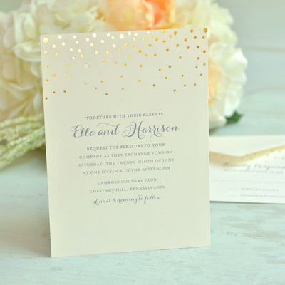 Dot Invitations, 50 Piece