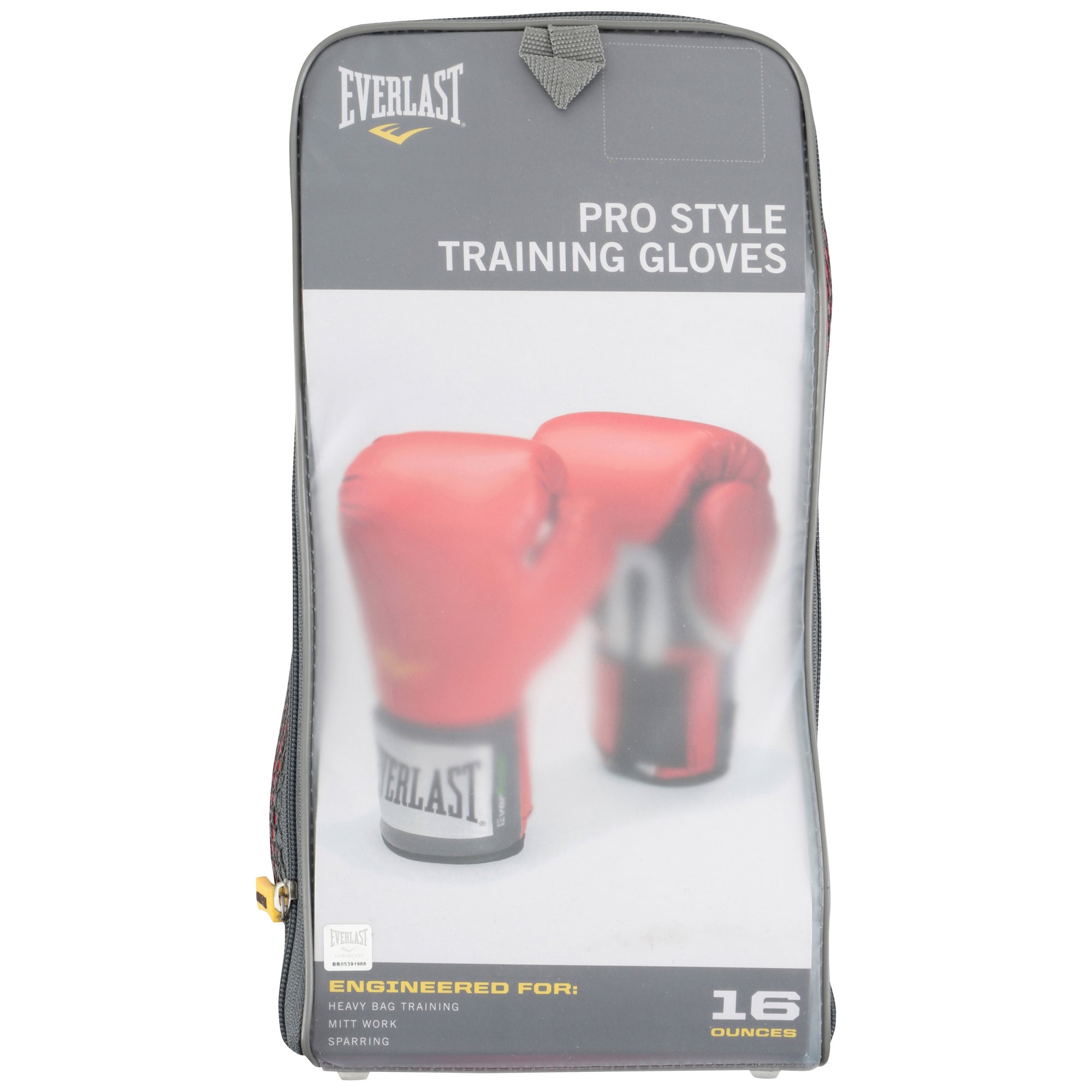 Pro Style Boxing Gloves, 16oz, Red